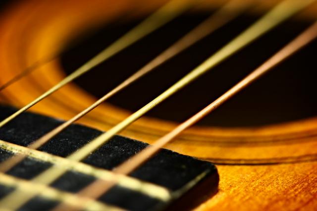 Как закрепить струны гитары